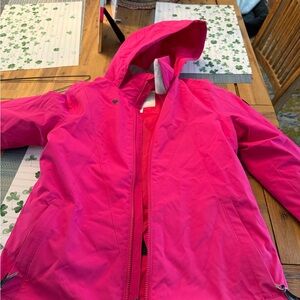 Obermeyer Vibrant Pink Kids Raincoat